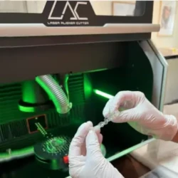 Aligneur crée sur place fabrication d une gouttière transparente, aligneur orthodontique